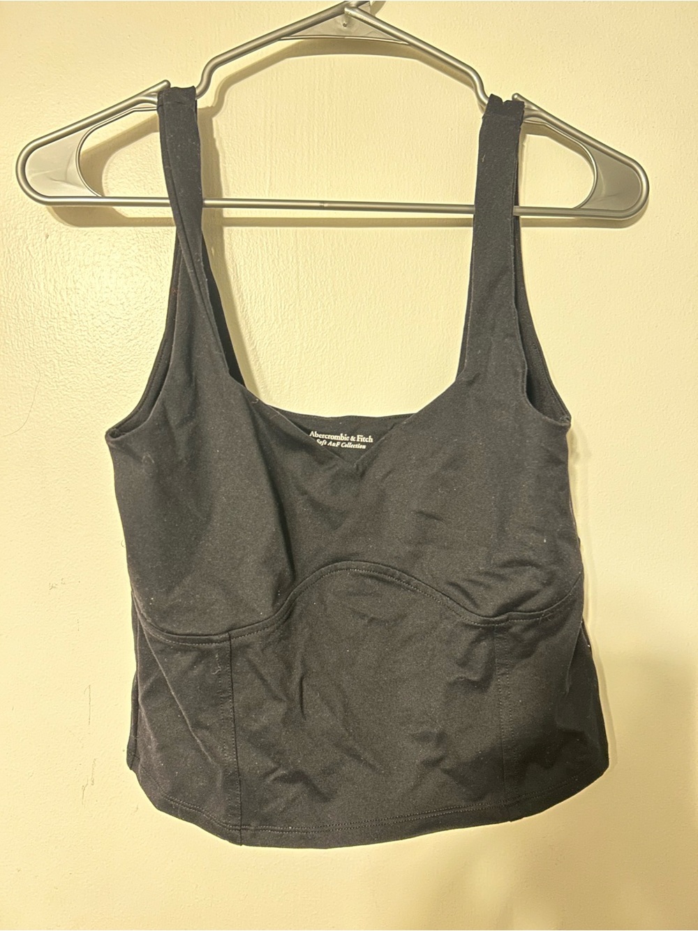 Abercrombie Cropped Balconette Tank Top